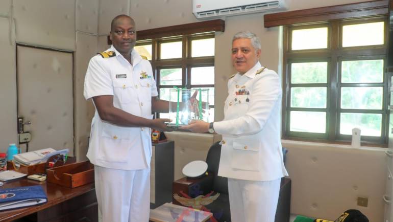 COMMANDER COMBINED TASK FORCE 150 VISITS KENYA NAVY