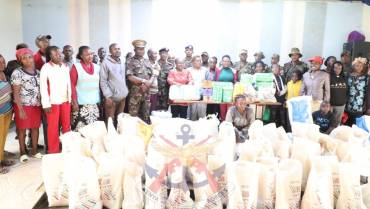 KAHAWA GARRISON GIVES DONATION