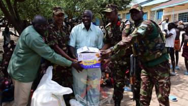 KDF TROOPS FOSTER PEACE IN NORTH RIFT BY ENGAGING YOUTHS