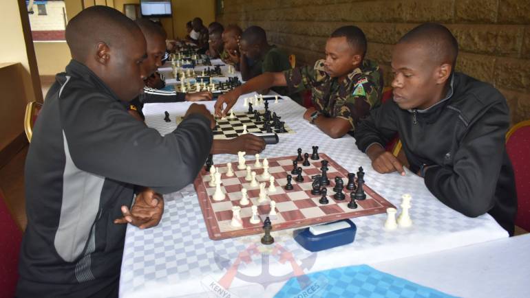 KENYA ARMY CORPS OF SIGNALS CHESS TOURNAMENT