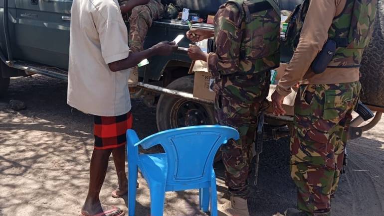 KDF PARTNERS WITH COUNTY MEDICS AT LOMELO