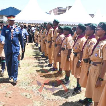 BASE COMMANDER LAB GRACES 115TH SCOUT FOUNDER’S DAY CELEBRATIONS