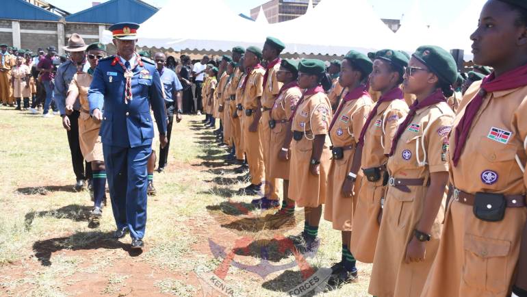 BASE COMMANDER LAB GRACES 115TH SCOUT FOUNDER’S DAY CELEBRATIONS