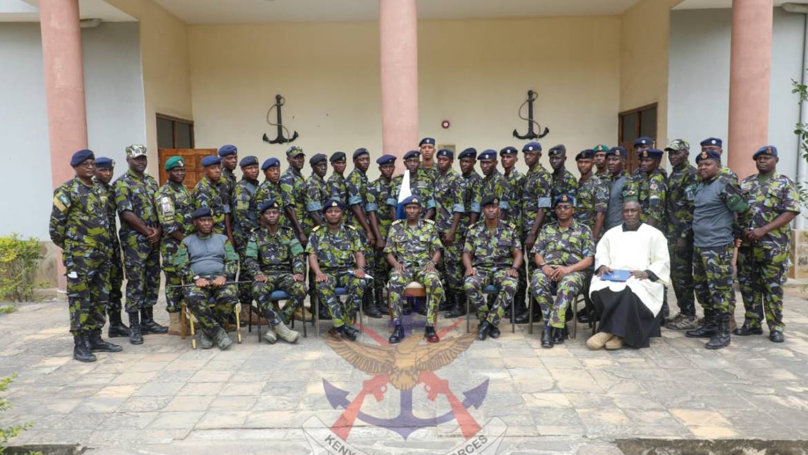 KENYA NAVY BASIC DIVER COURSE KICKS OFF