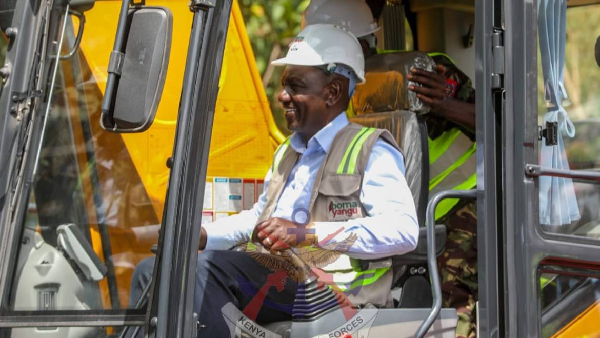 PRESIDENT RUTO COMMISSIONS RIVER REGENERATION ENGINEERING WORKS