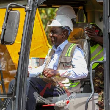 PRESIDENT RUTO COMMISSIONS RIVER REGENERATION ENGINEERING WORKS