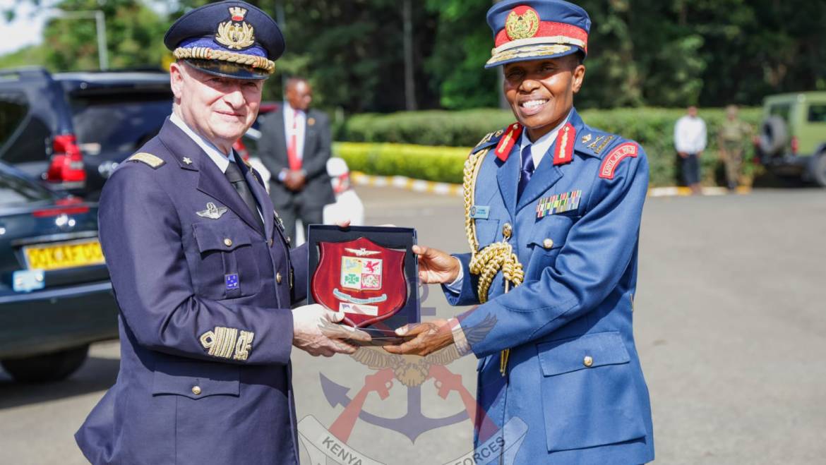 KENYA AIR FORCE & ITALIAN AIR FORCE STRENGTHEN TIES