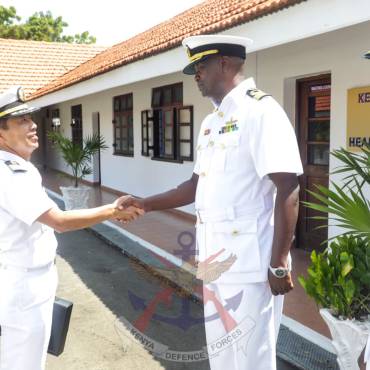 JAPAN MARITIME SELF DEFENCE FORCES VISIT KENYA NAVY