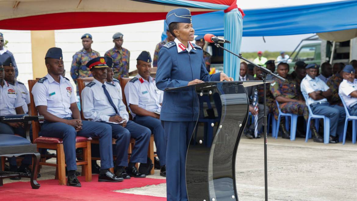 ENHANCING TRAINING CAPACITY FOR KENYA AIR FORCE