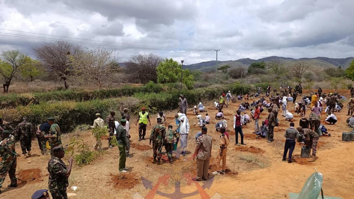 MOYALE ODDA CAMP PARTICIPATES IN INTERNATIONAL DAY OF FOREST PLANTING