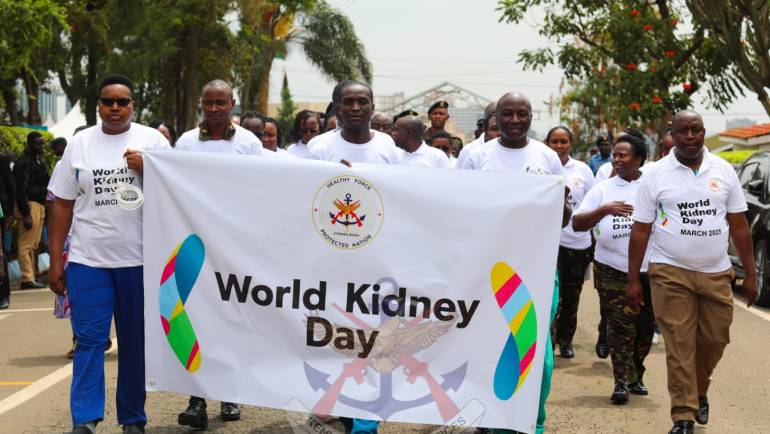 KDF MARKS WORLD KIDNEY DAY